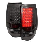 2007-2014 Chevy Tahoe/Suburban LED Tail Lights Chrome Housing/Smoke Lens