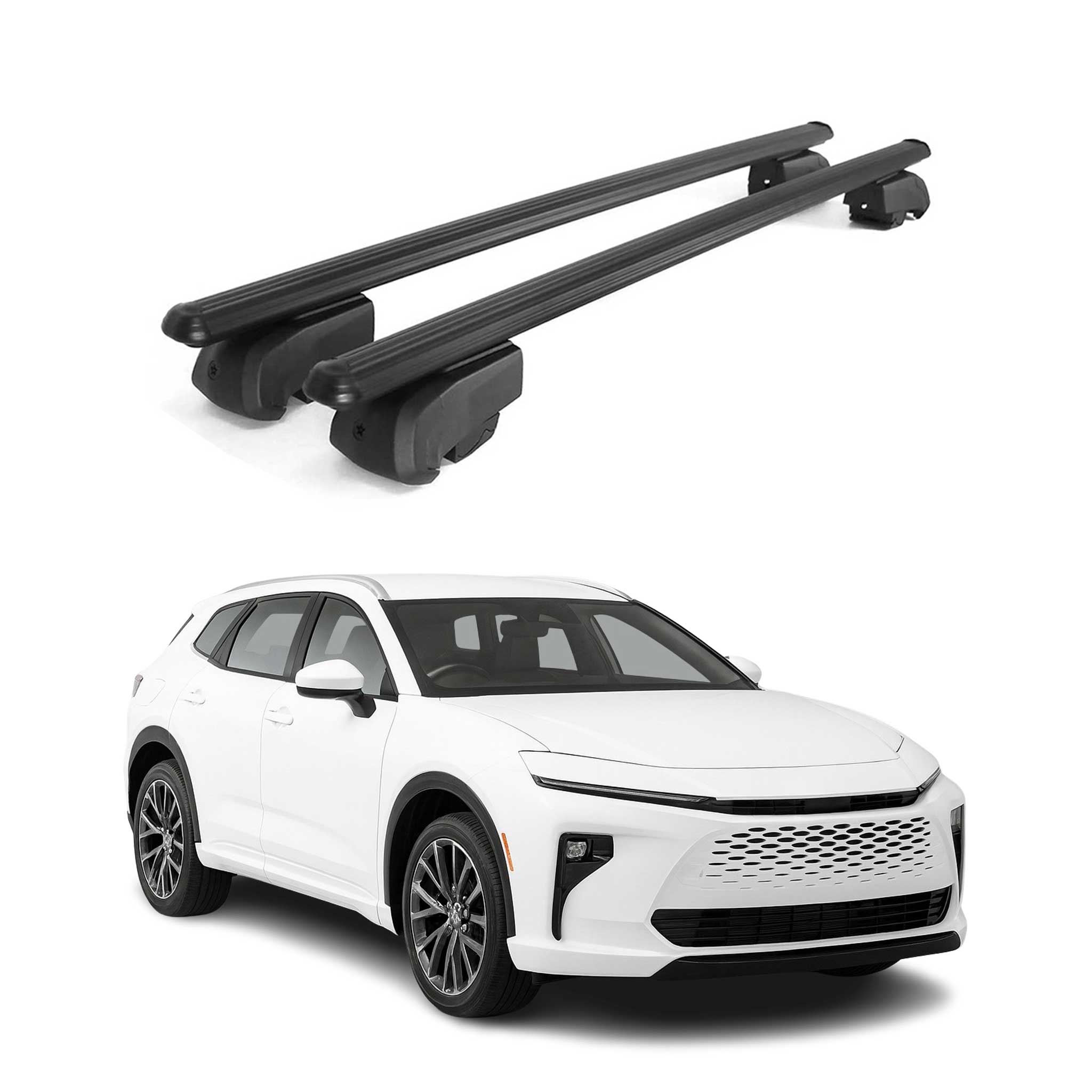 2025-2026 Toyota Crown Signia Roof Rack Cross Bars Luggage Carrier Alu Black 2x