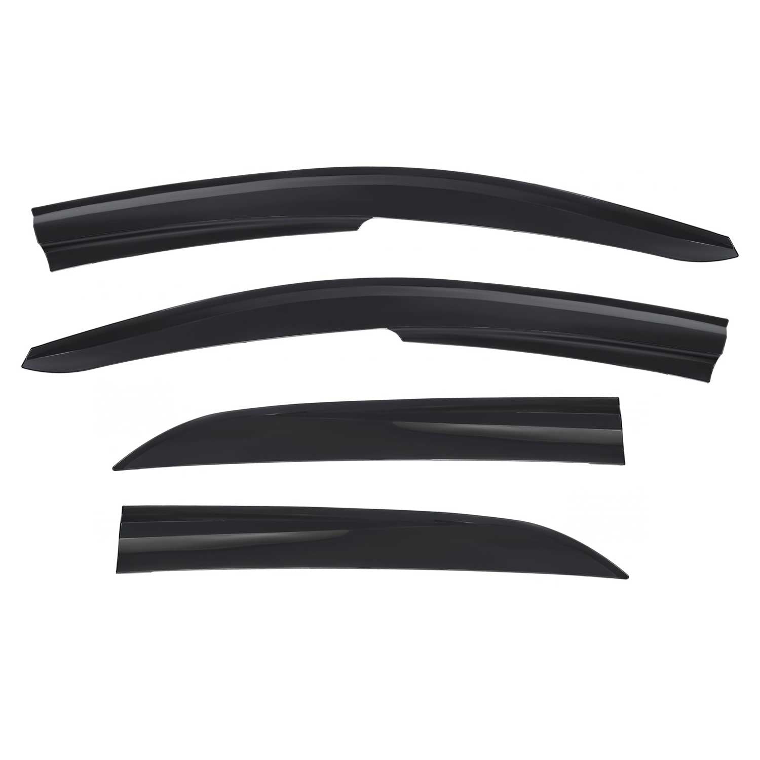 2009-2013 Toyota Corolla Sedan Window Visor Vent Rain Deflector 4Pcs Smoke