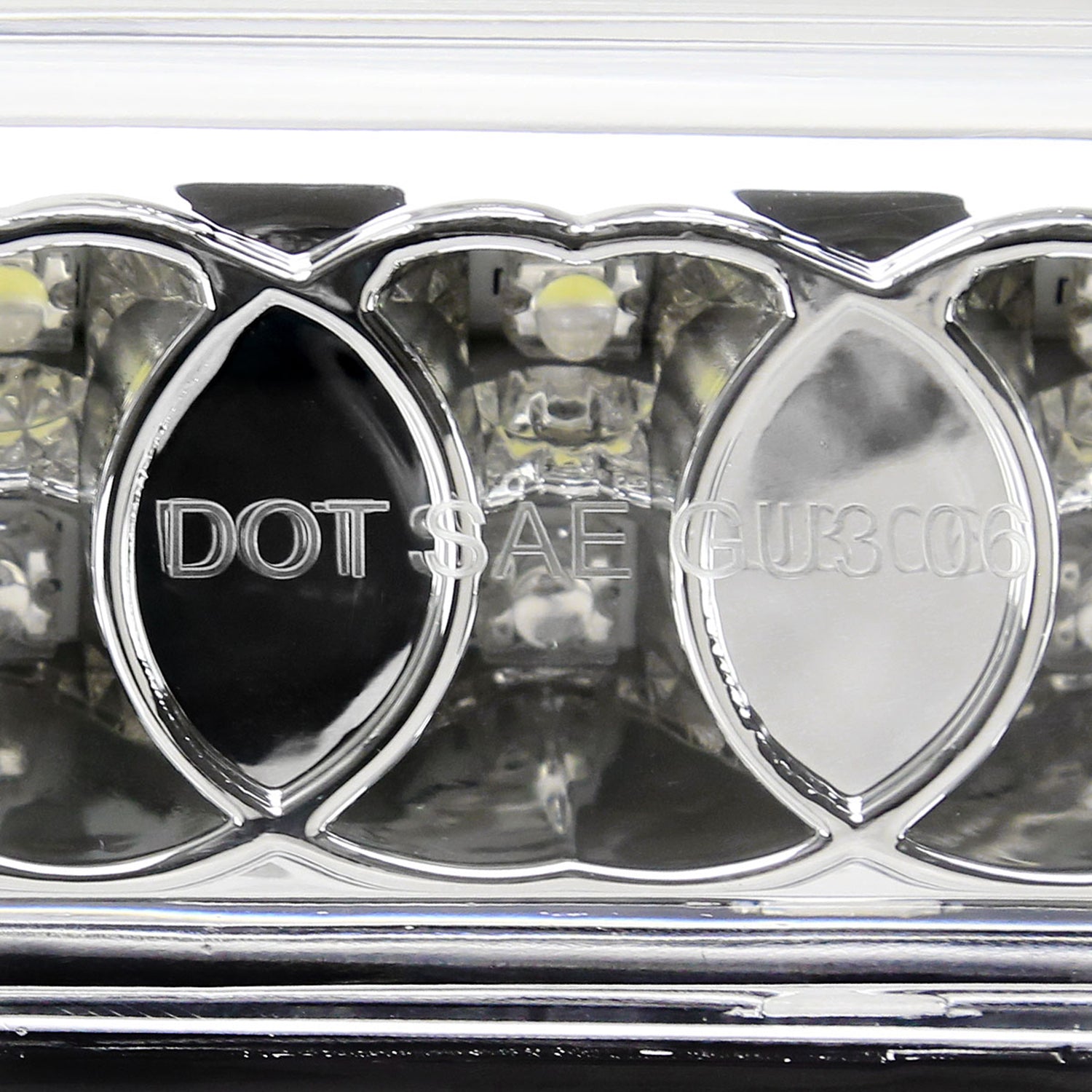 2004-2008 Ford F-150 LED 3rd Brake Light Chrome Housing/Clear Lens