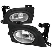 2006-2008 Honda Civic Sedan H11 Fog Lights Chrome Housing/Clear Lens