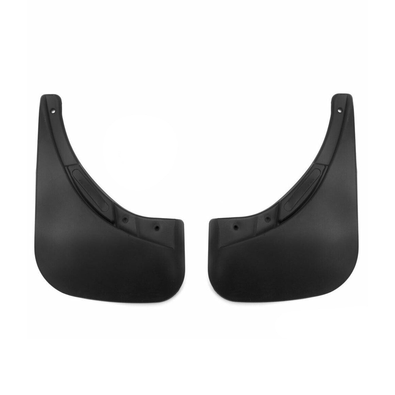 2012-2019 Fiat 500 Rear Mud Guards Splash Mud Flaps Black 2 Pcs