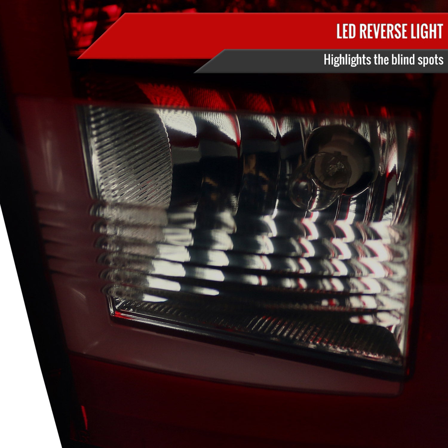 2015-2020 Chevy Tahoe/Suburban LS LT LTZ LED Tail Lights Chrome/Red Smoke