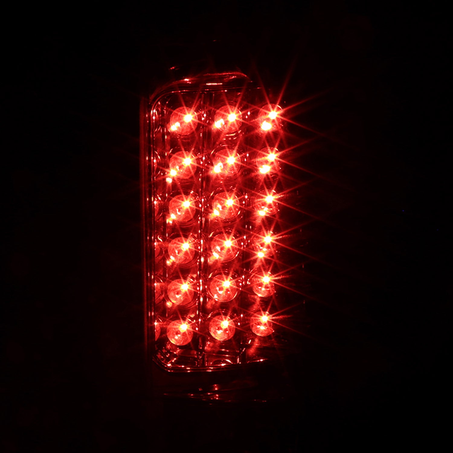 1999-2002 Chevy Silverado/ 1999-2006 GMC Sierra LED Tail Lights Chrome/Clear