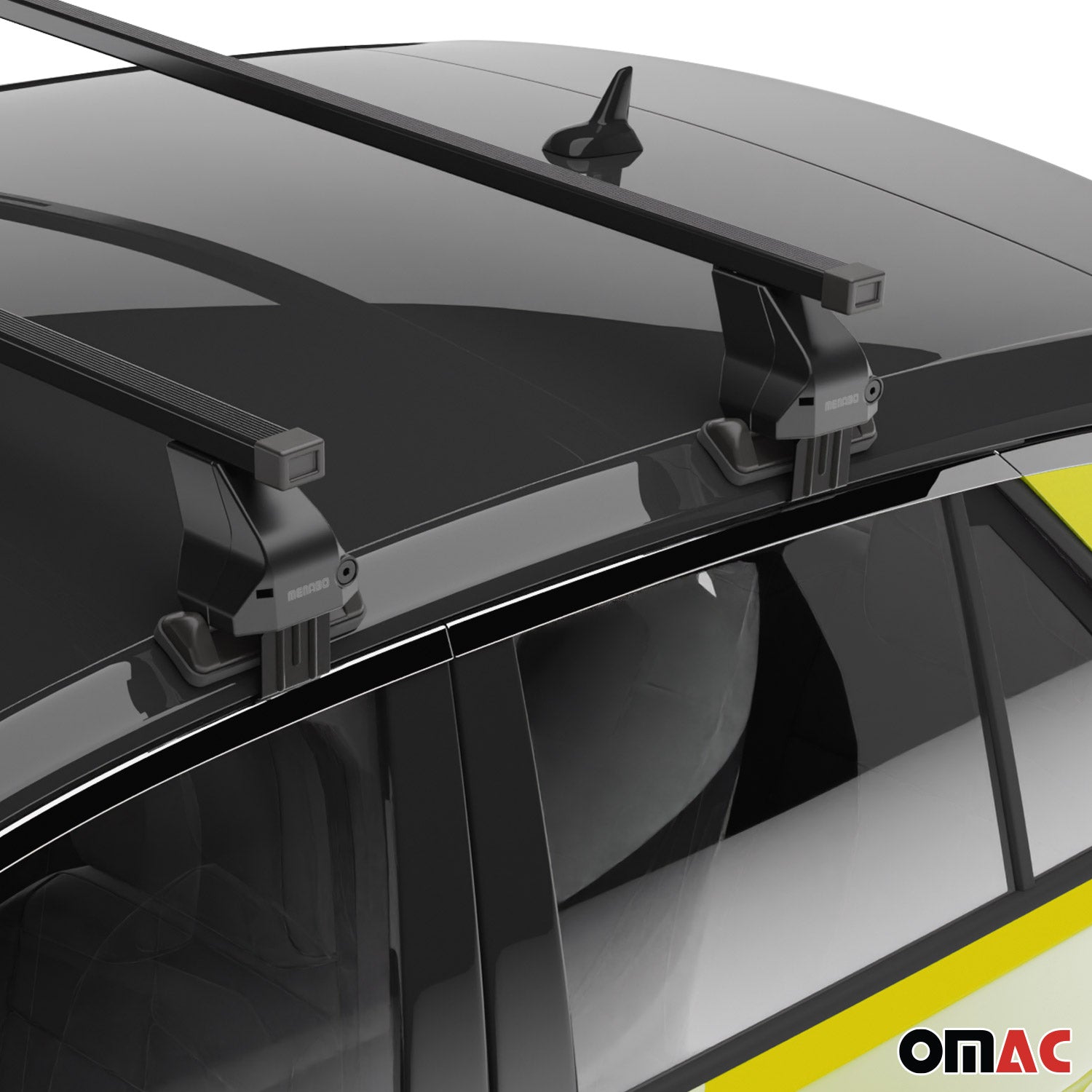 2017-2026 Cadillac XT5 Roof Rack Cross Bars Black