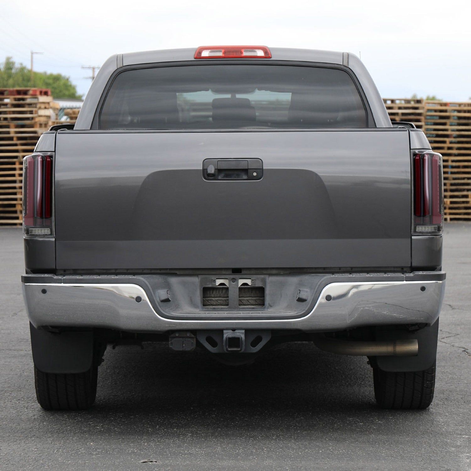 2007-2013 Toyota Tundra Sequential Red LED Bar Tail Lights Glossy Black/Clear