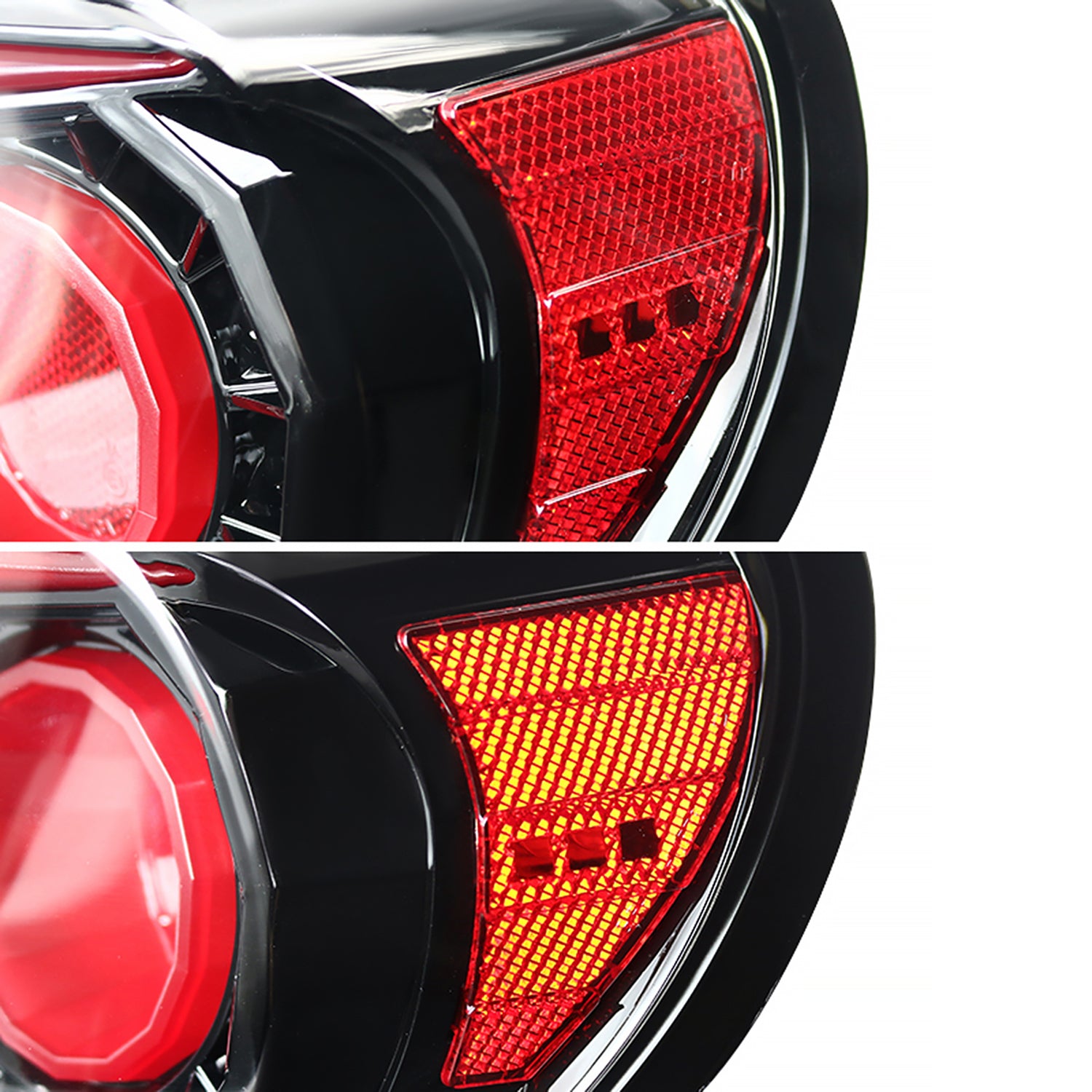 2012-2016 Scion FRS/ Subaru BRZ/ Toyota 86 LED Tail Lights Jet Black/Clear