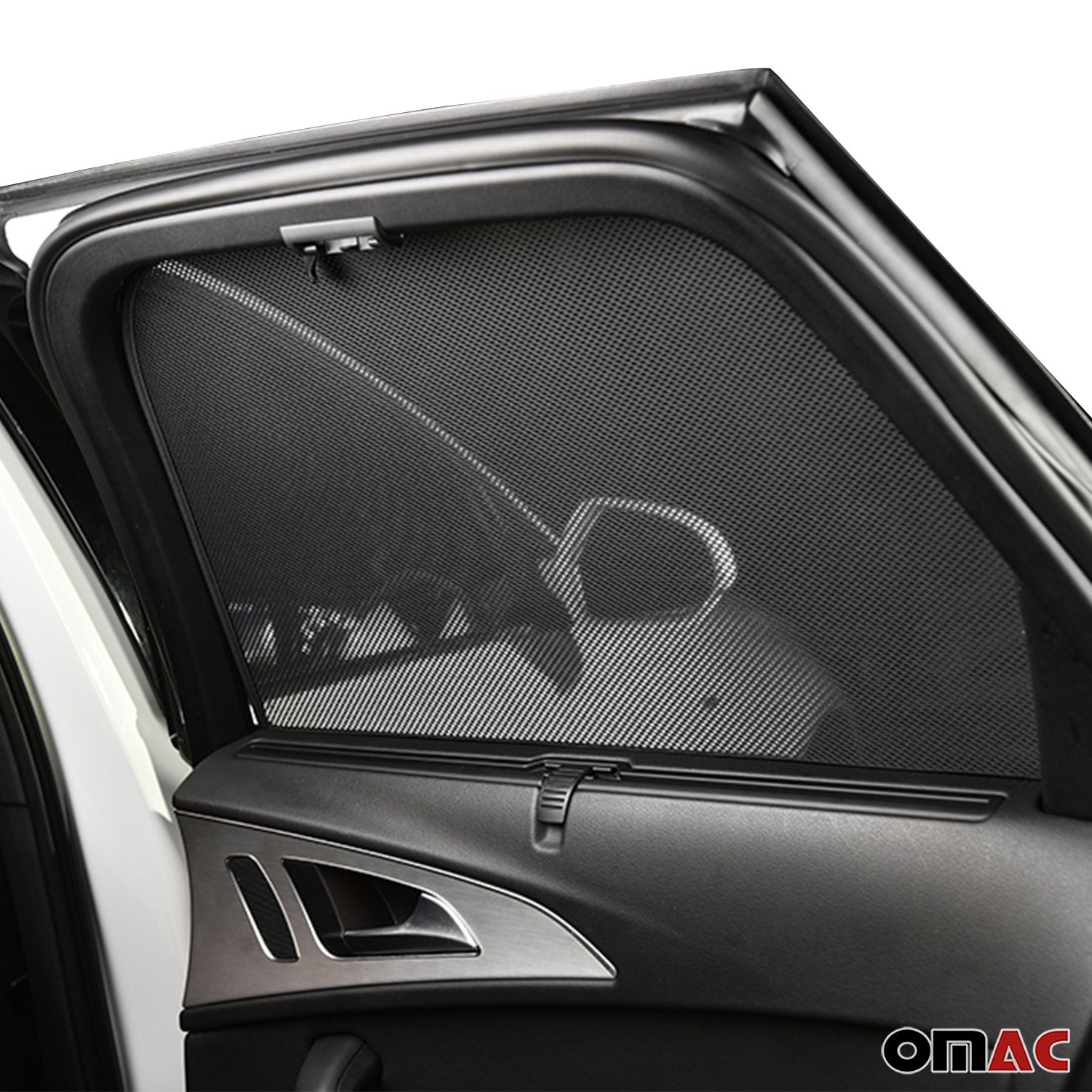 2019-2026 Toyota Corolla Hatchback Side Rear Window Curtain Mesh Black 2Pcs