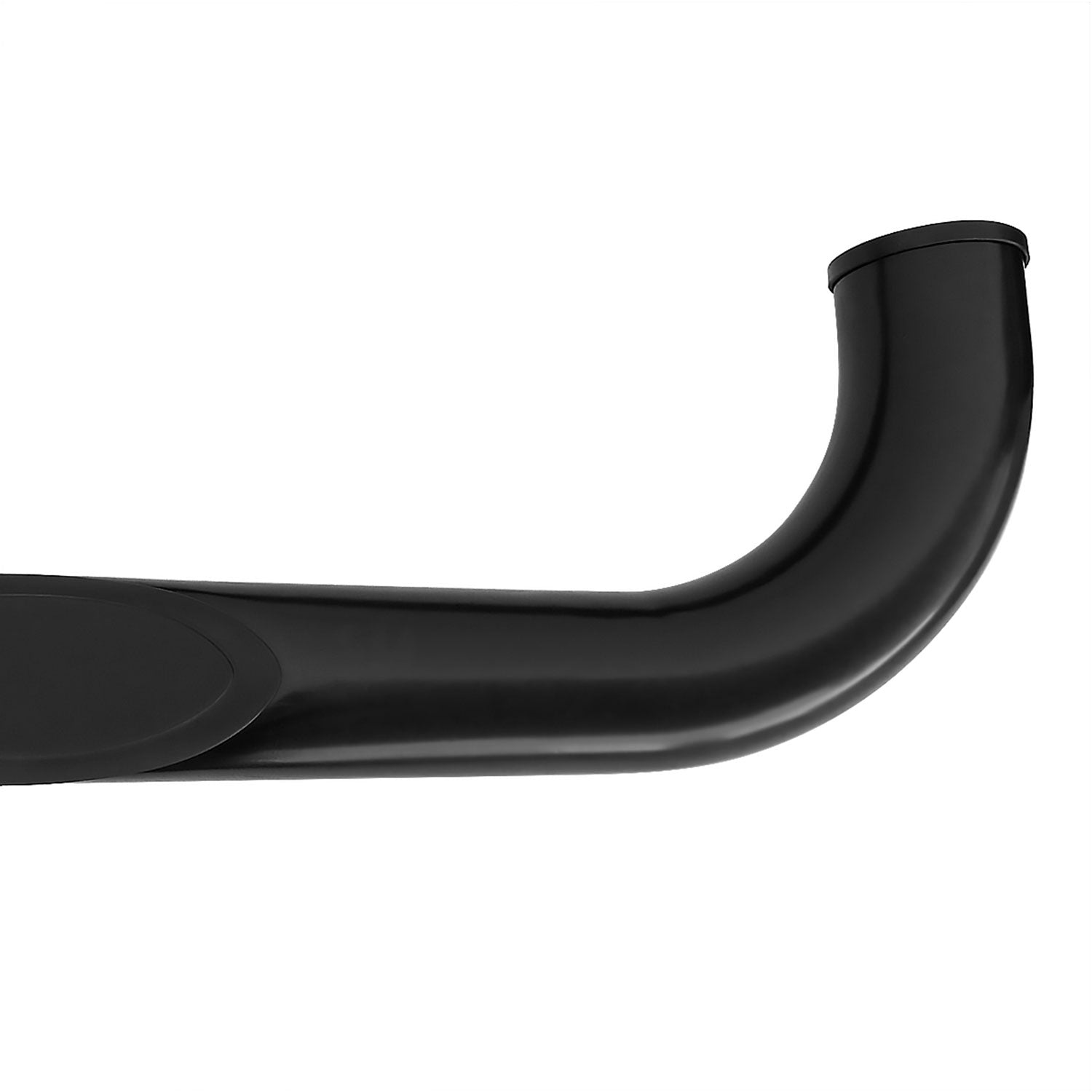 2009-2014 Ford F-150 SuperCrew Cab 3" Black S.Steel Side Step Nerf Bars
