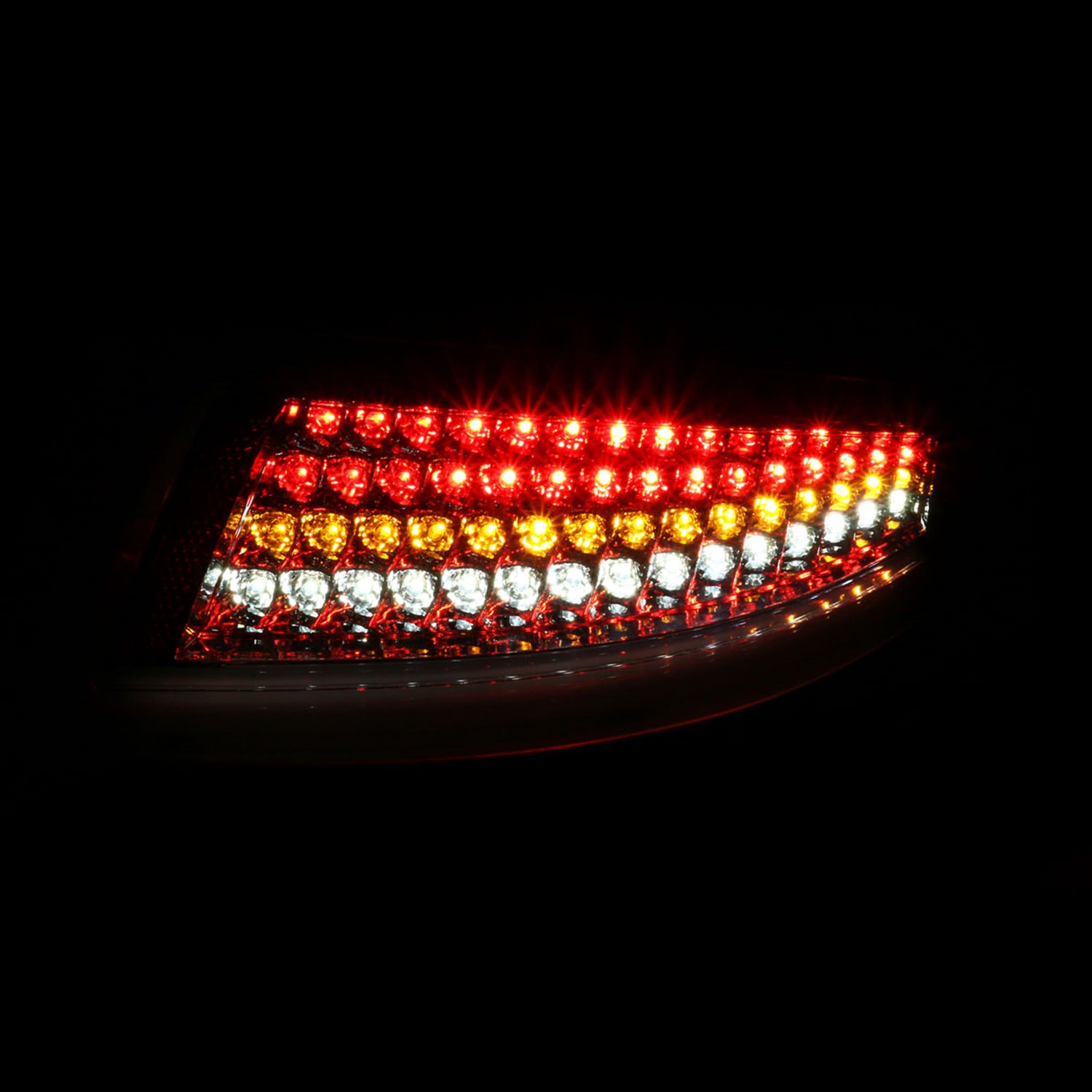 2005-2008 Porsche 911 997 / 2007-2009 911 997 GT3 LED Tail Lights Chrome/Clear