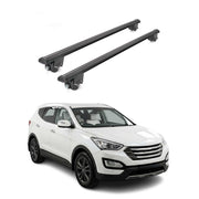 2013-2018 Hyundai Santa Fe Roof Rack Cross Bars Black