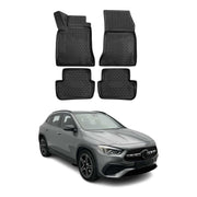 2015-2020 Mercedes GLA Class X156 Floor Mats Liners Full Set All Weather Black