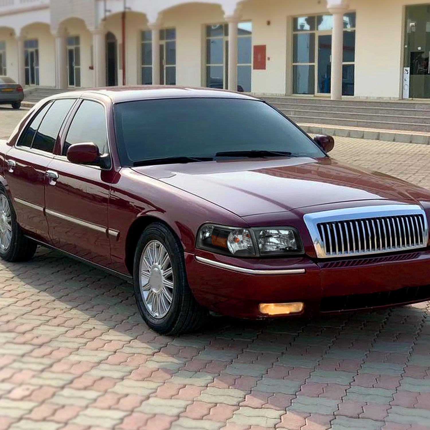 2006-2011 Mercury Grand Marquis Factory Headlights&Corner Lamps Headlights