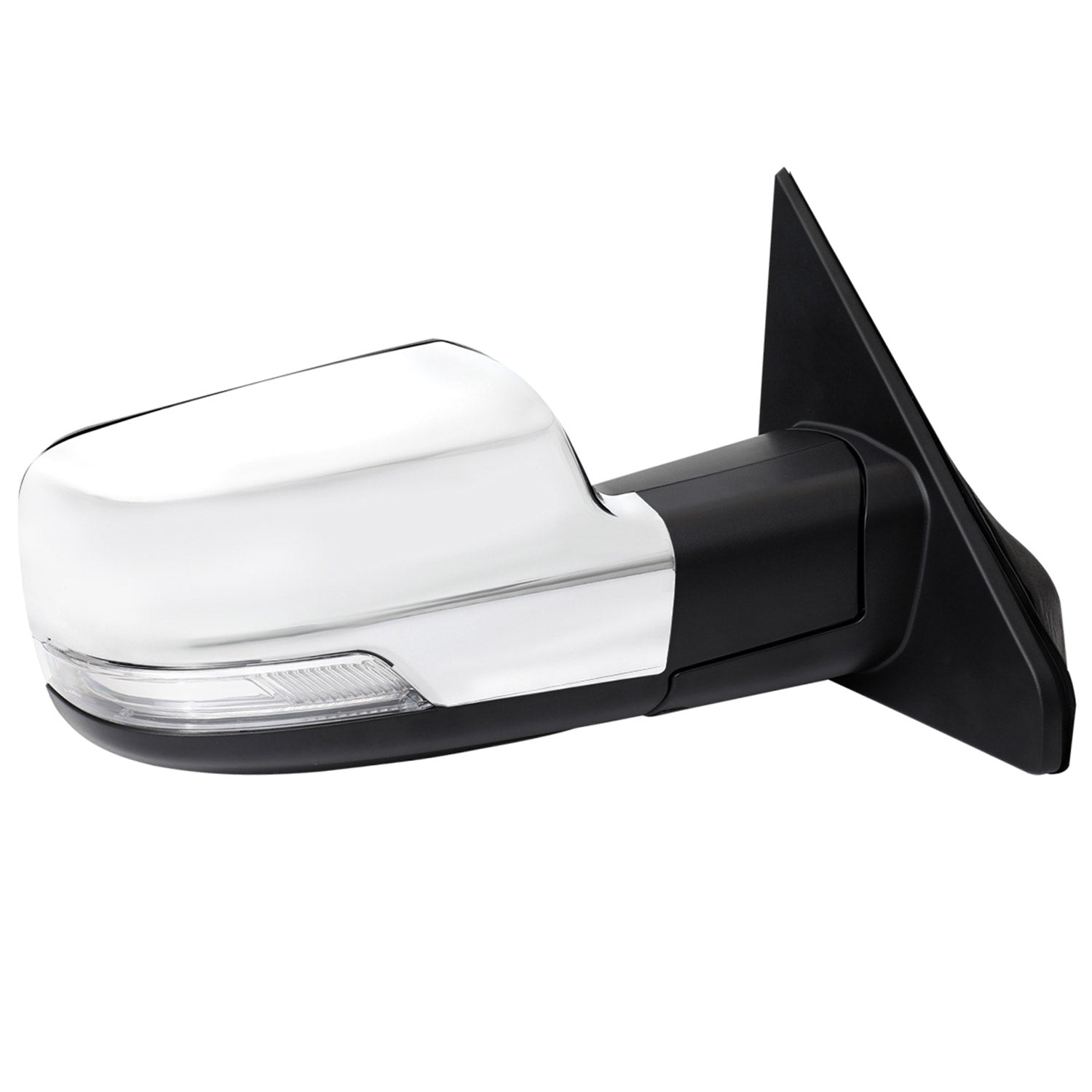2019-2024 Dodge RAM 1500 Chrome Manual Fold & Heated Side Mirror Passenger