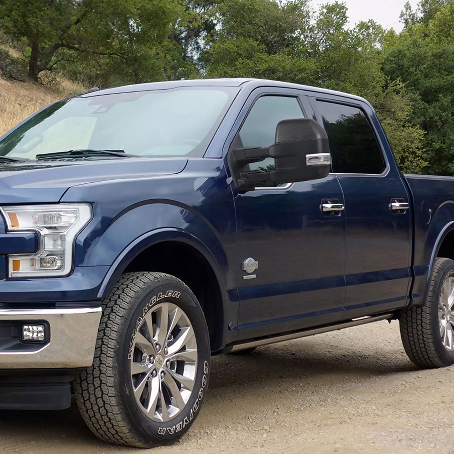 2015-2020 Ford F-150 Heated Towing Mirrors Turn Signal Puddle&Auxiliary Lights