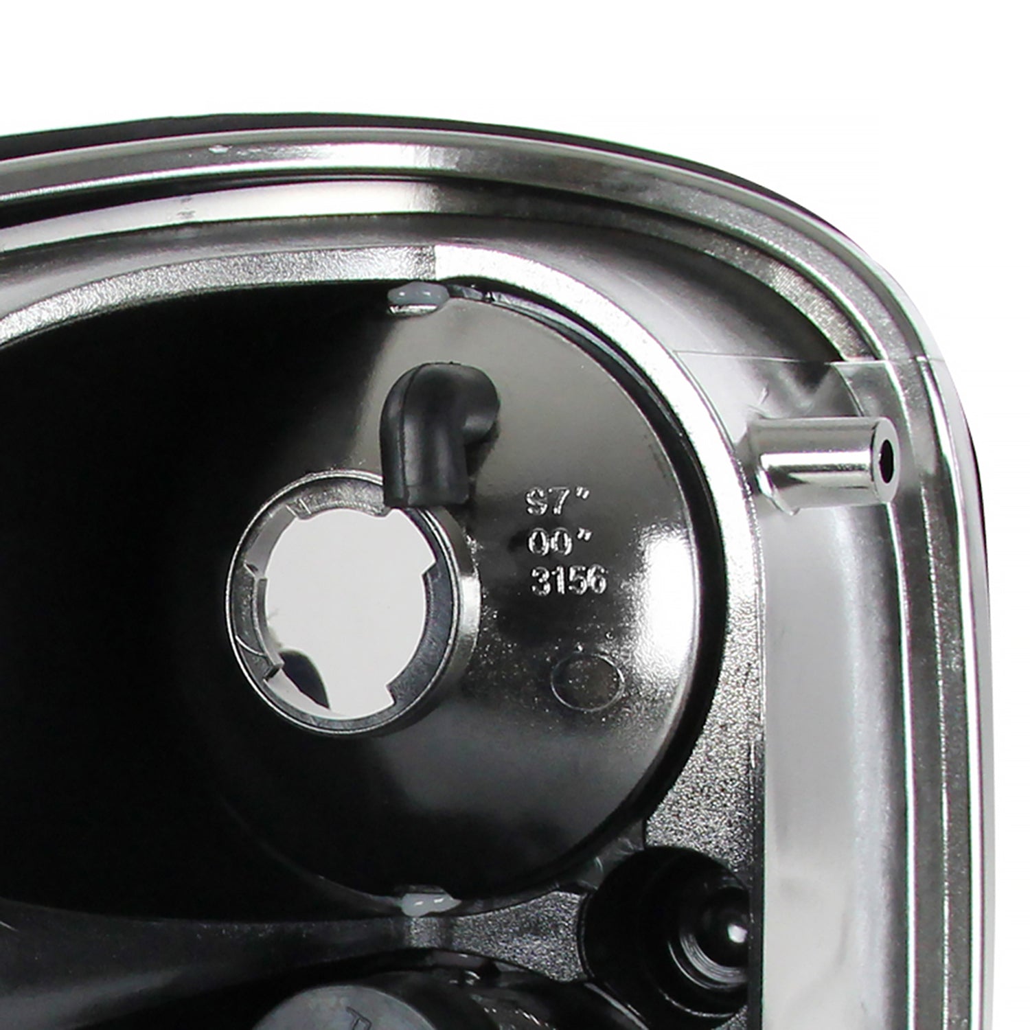 1997-2004 Ford F-150 Flareside Tail Lights Chrome Housing/Smoke Lens