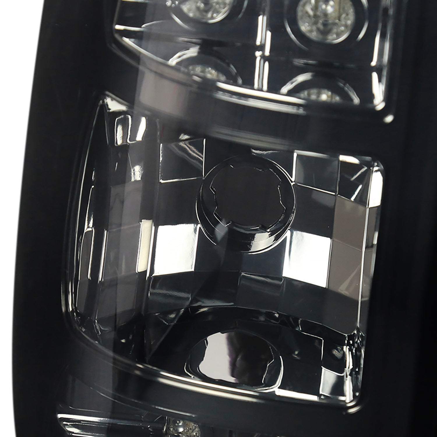 2007-2012 Chevrolet Avalanche LED Tail Lights Chrome Housing/Smoke Lens