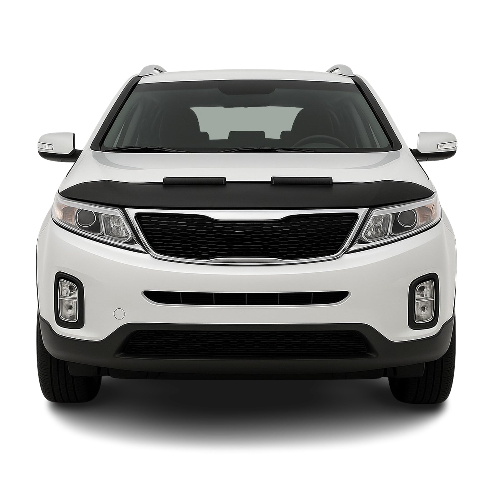 2011-2013 Kia Sorento Car Bonnet Mask Hood Bra Black 1 Pc