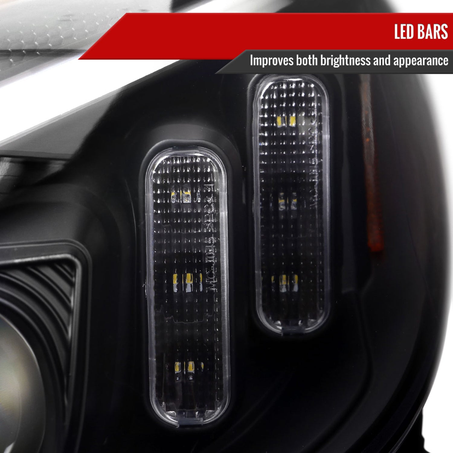 2015-2018 Mercedes-Benz C-Class W205 Full LED Headlights Signal Black
