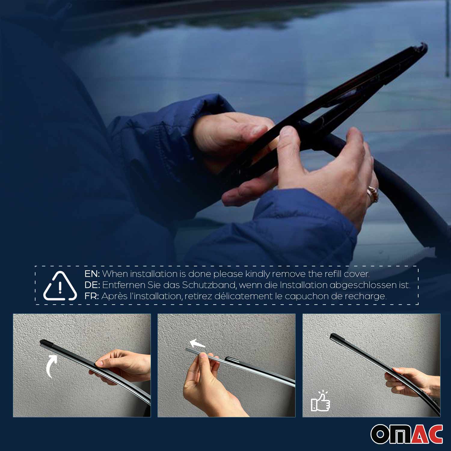 2007-2012 Dodge Caliber Rear Windshield Wiper Blades