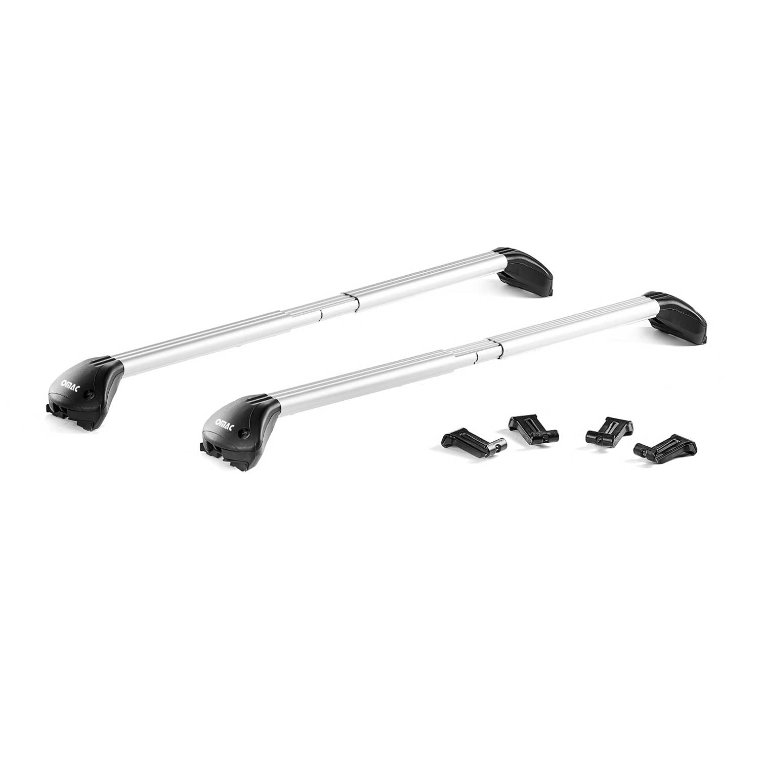 2025-2026 Nissan Murano Roof Rack Cross Bars Luggage Carrier Alu Silver 2x