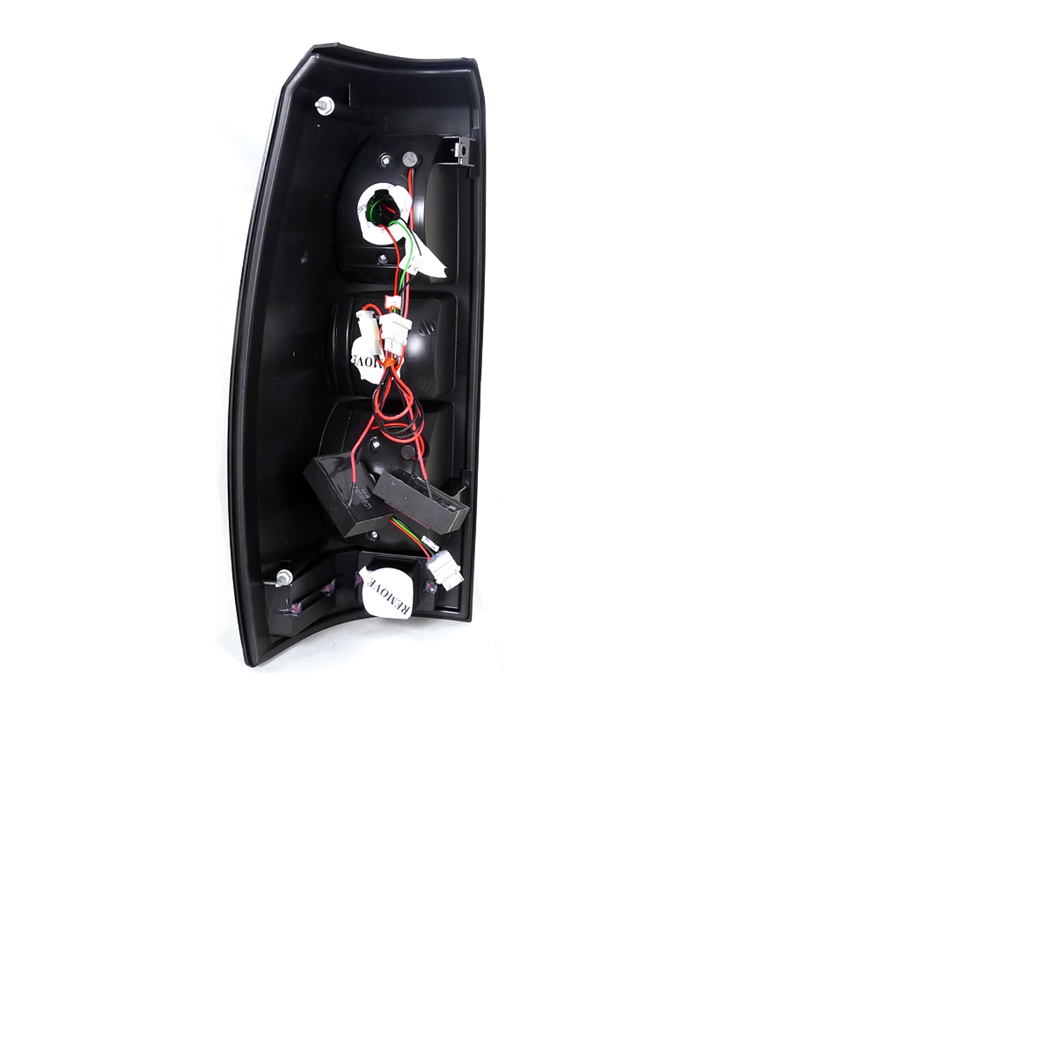 2007-2012 Chevrolet Avalanche LED Tail Lights Chrome Housing/Red Lens