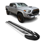 2005-2023 Toyota Tacoma Double Cab Nerf Bar Side Step Running Boards Alu 2x