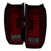 2015-2020 GMC Yukon/Yukon XL Denali SLE/SLT LED Tail Lights Chrome/Red Smoke