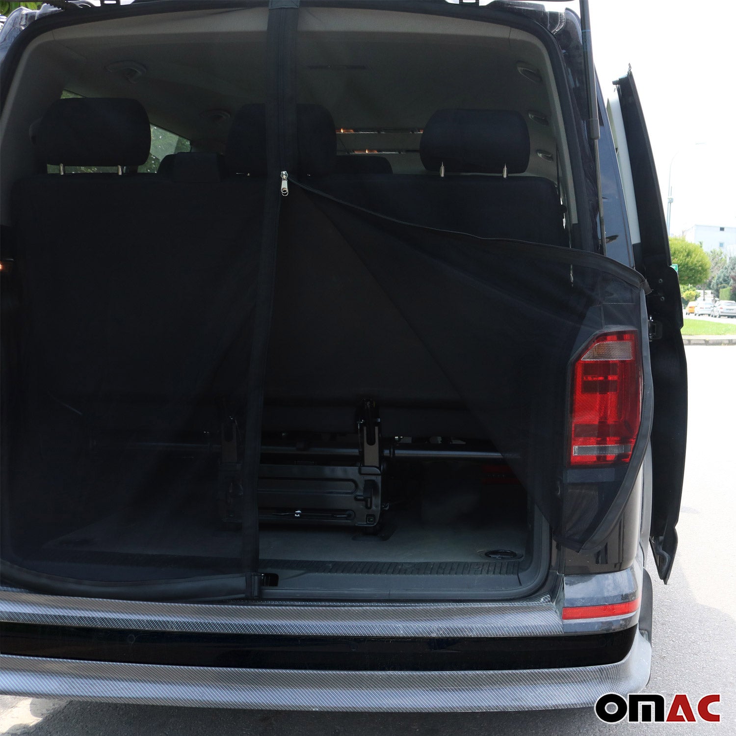 2025-2026 VW ID.Buzz Mosquito Net Bug Magnetic Screen Tailgate Black 1 Pcs
