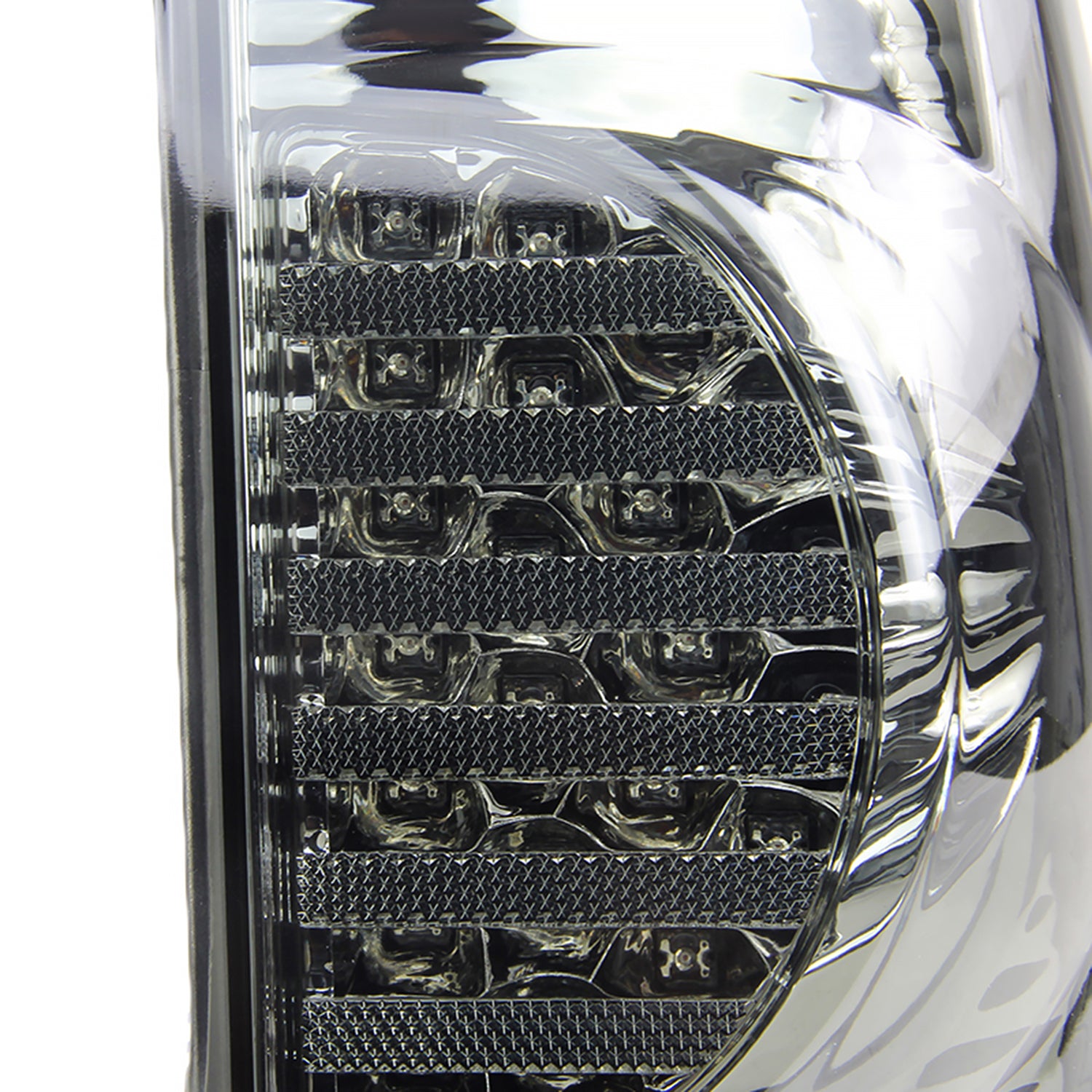 1997-2007 Ford F-150/F-250/350/450/550 V2 LED Tail Lights - RS Chrome/Smoke