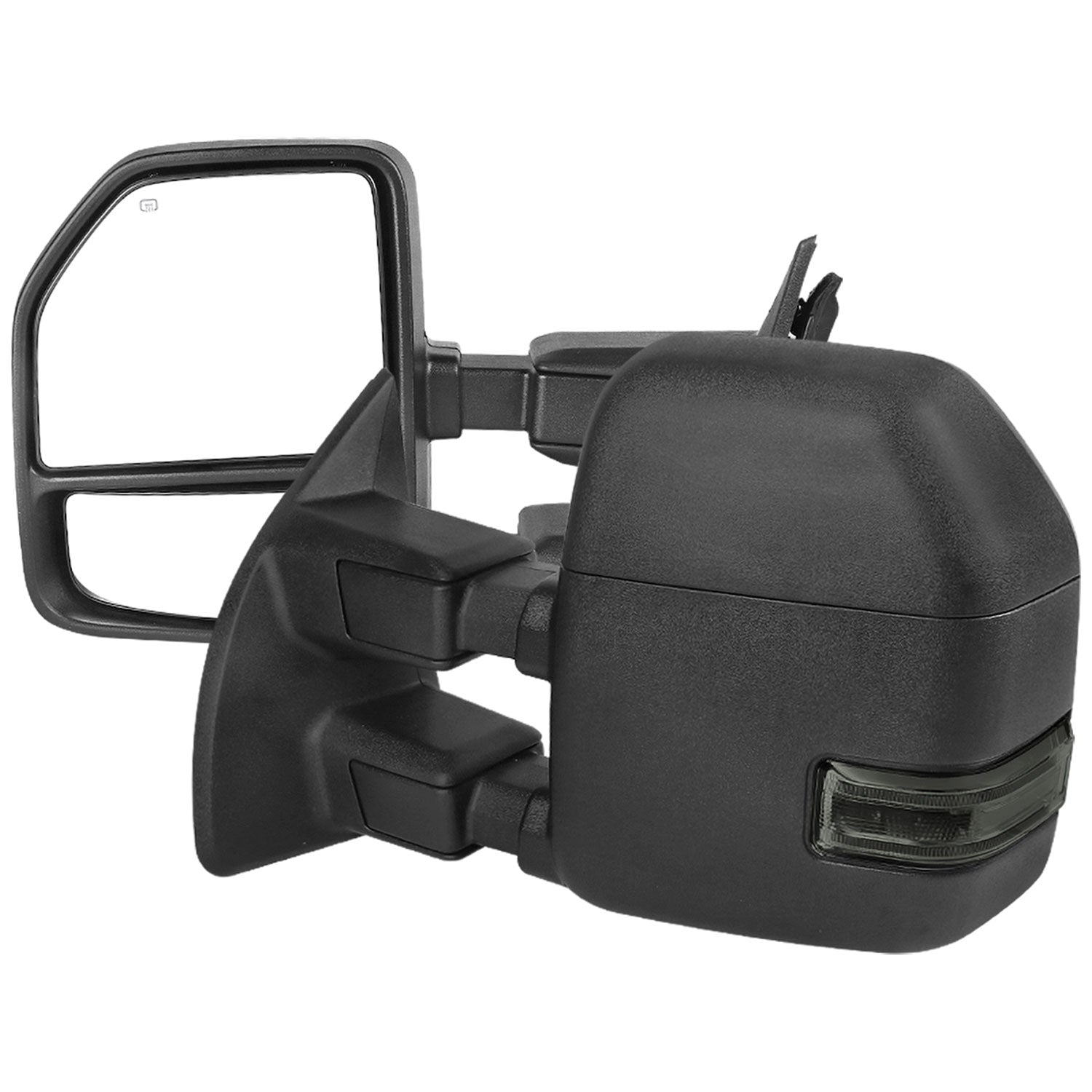 1999-2016 Ford F-250/F-350/F-450 Heated Towing Mirrors Smoke Lens Turn Signal