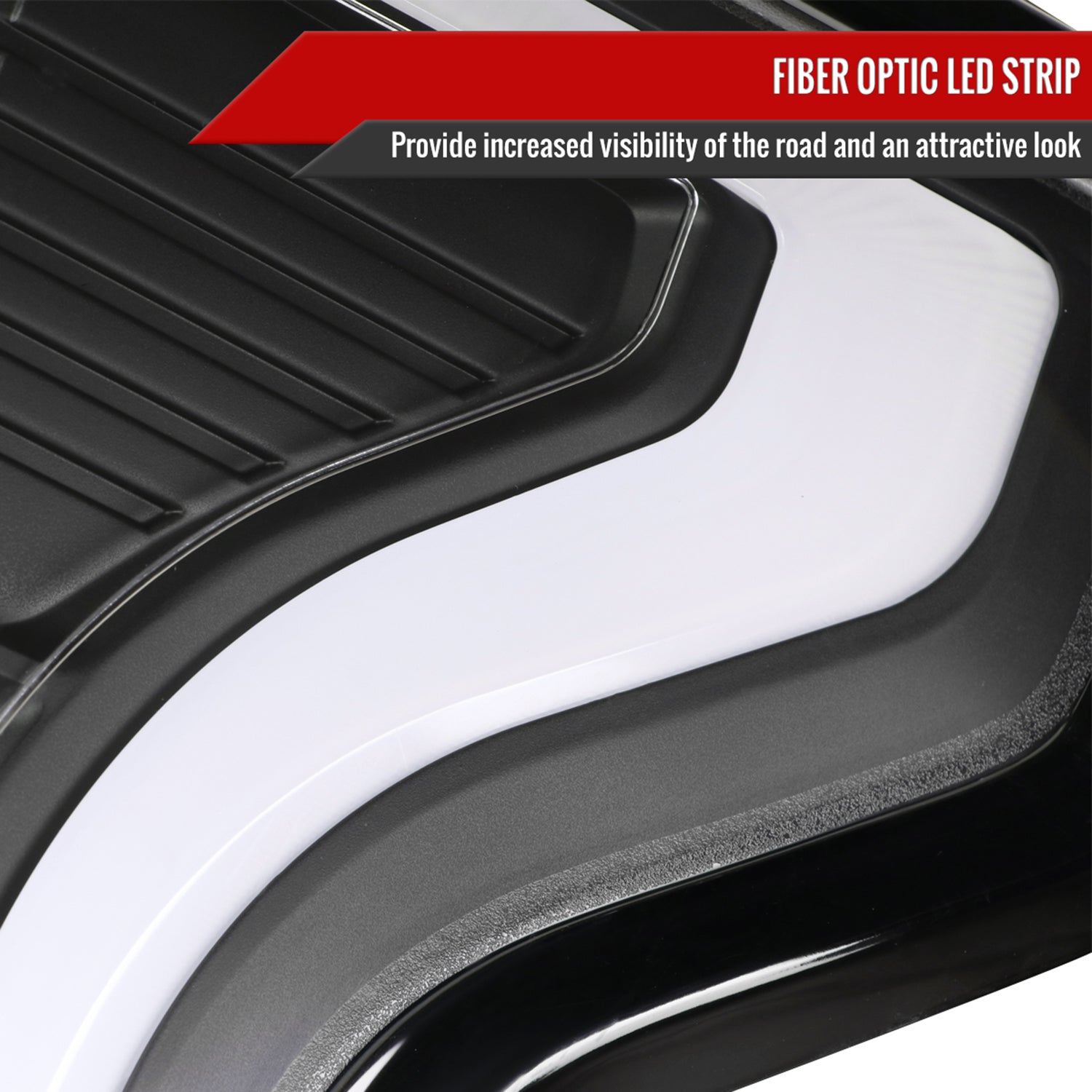 2015-2017 Ford F-150 V2 LED Tail Lights Matte Black Housing/Clear Lens