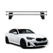 Top Roof Racks Cross Bars fits BMW 2 Series F44 Gran Coupé 2019-2024 2Pcs Gray