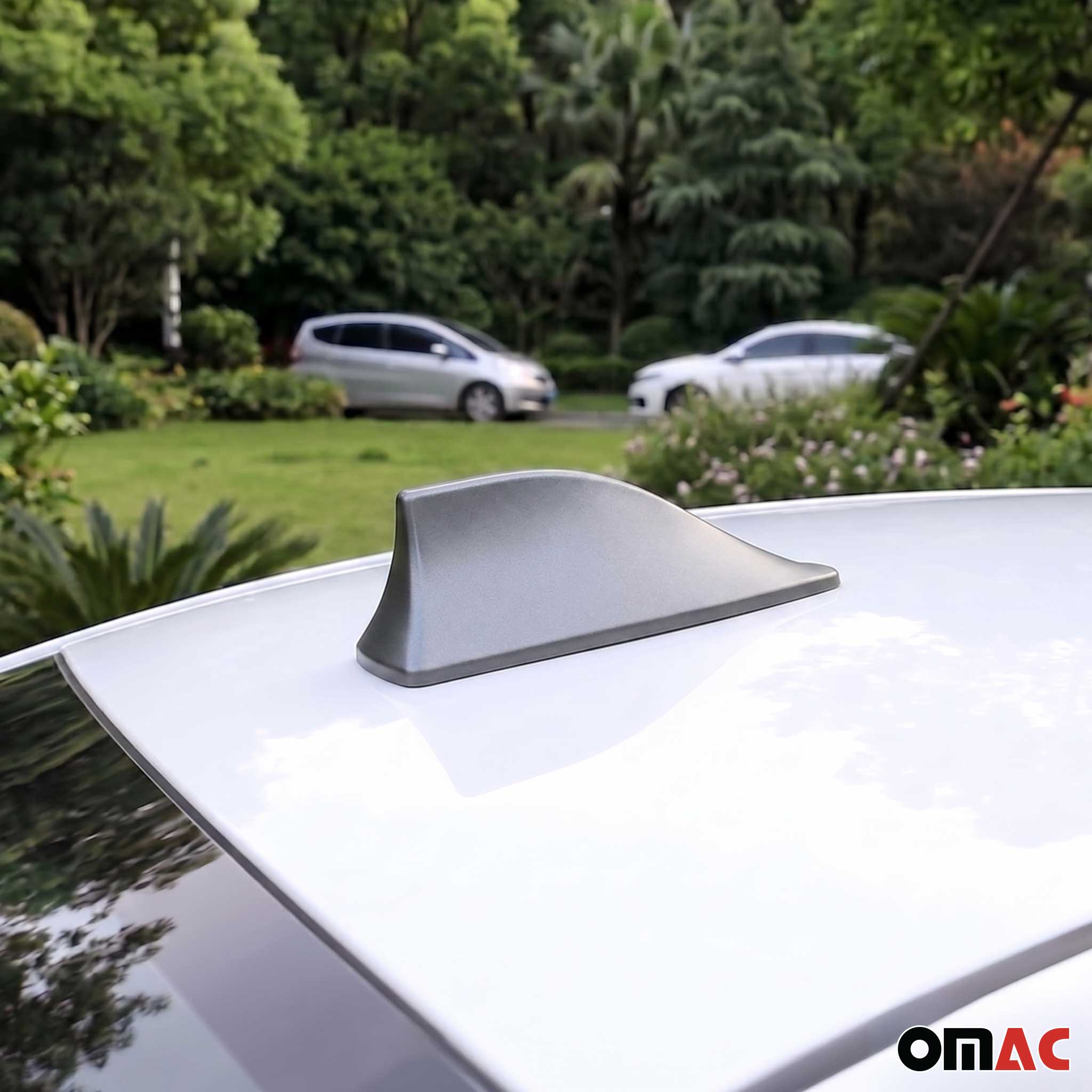 Nissan Rogue Car Shark Fin Antenna Roof Radio AM/FM Signal Dark Grey