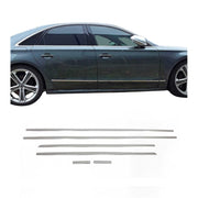 2010-2017 Audi A8 D4 Sedan Side Door Molding Trim Skirt Garnish