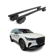 2024-2026 Lincoln Nautilus Roof Rack Cross Bars Luggage Carrier Alu Black 2x