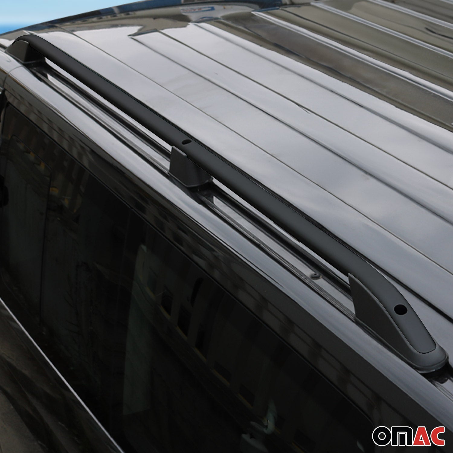 2014-2023 Ford Transit Connect SWB Roof Rack Rails Side Rails Black