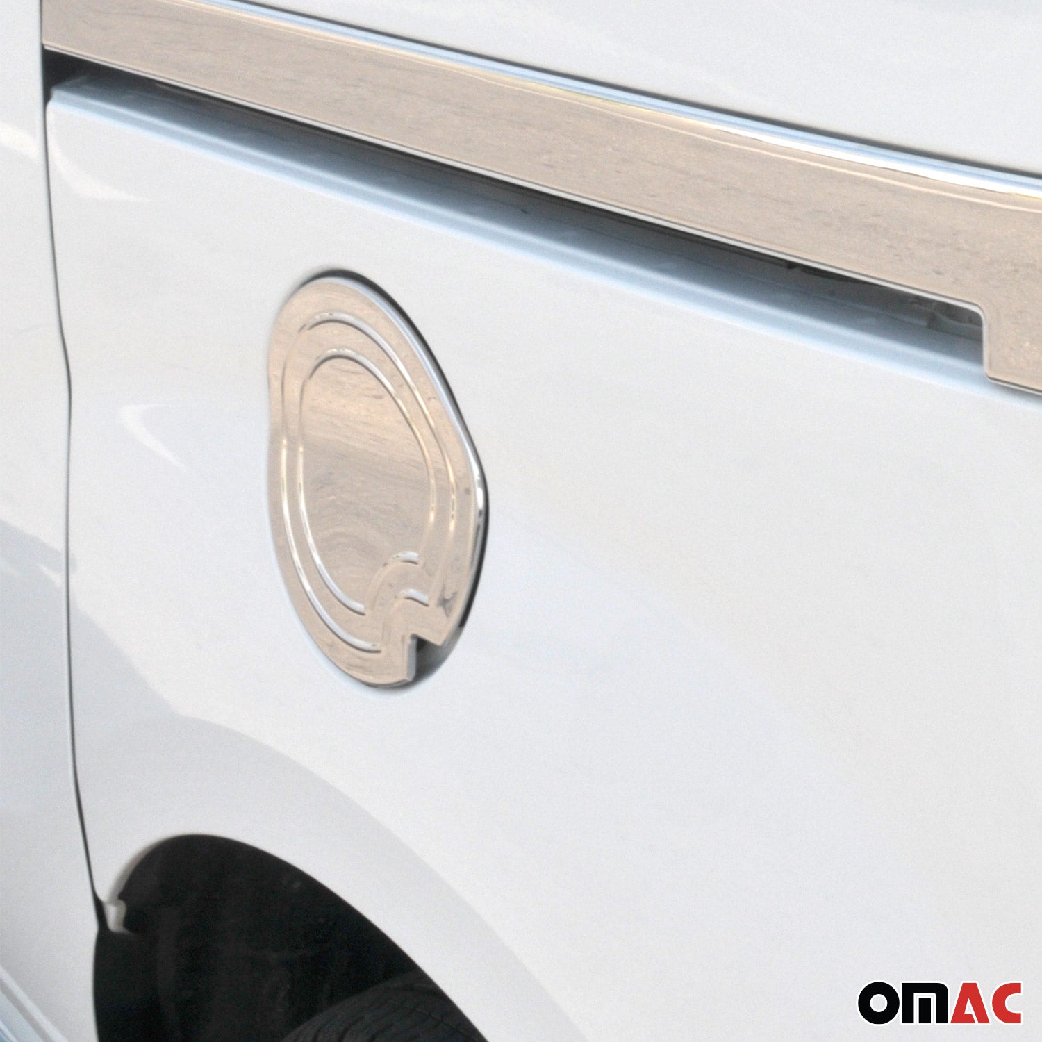 2015-2022 RAM ProMaster City Fuel Caps Cover Gas Cap Cover Stainless Steel Silver