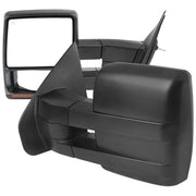 2004-2006 Ford F-150 Heated Towing Mirrors Amber Lens LED Turn Signal Lights