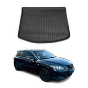 2004-2009 Mazda 3 Hatchback Cargo Liner Trunk Mat All Weather Black