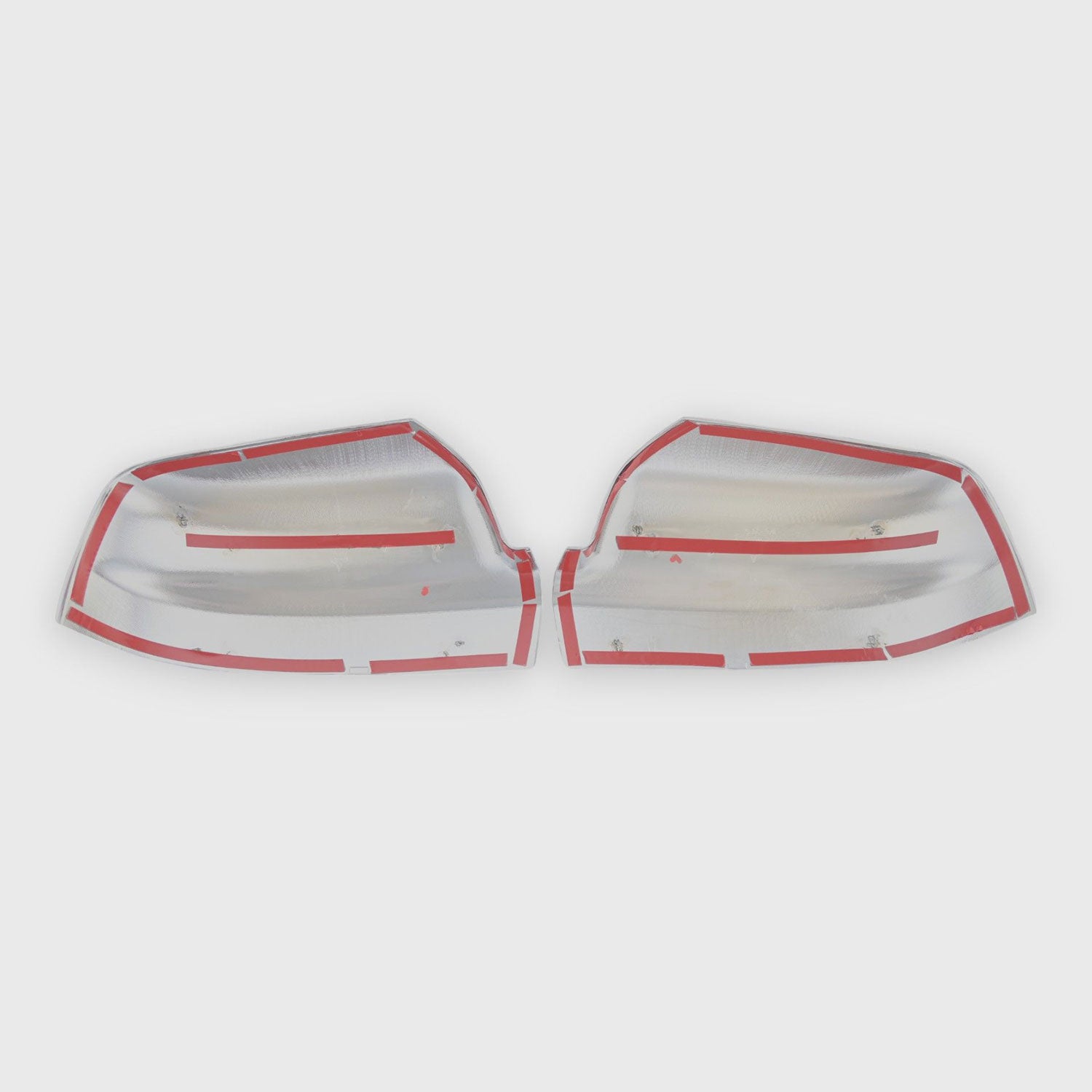 2019-2025 RAM RAM 1500 Mirror Cover Caps Chrome 2Pcs ABS Plastic