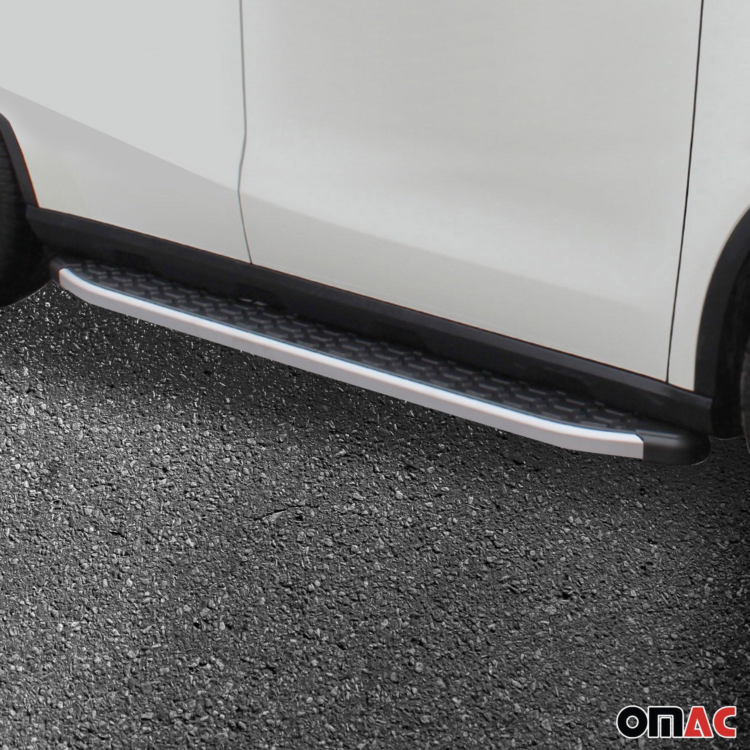 2022-2026 Toyota Corolla Cross Running Boards Side Steps Silver & Black