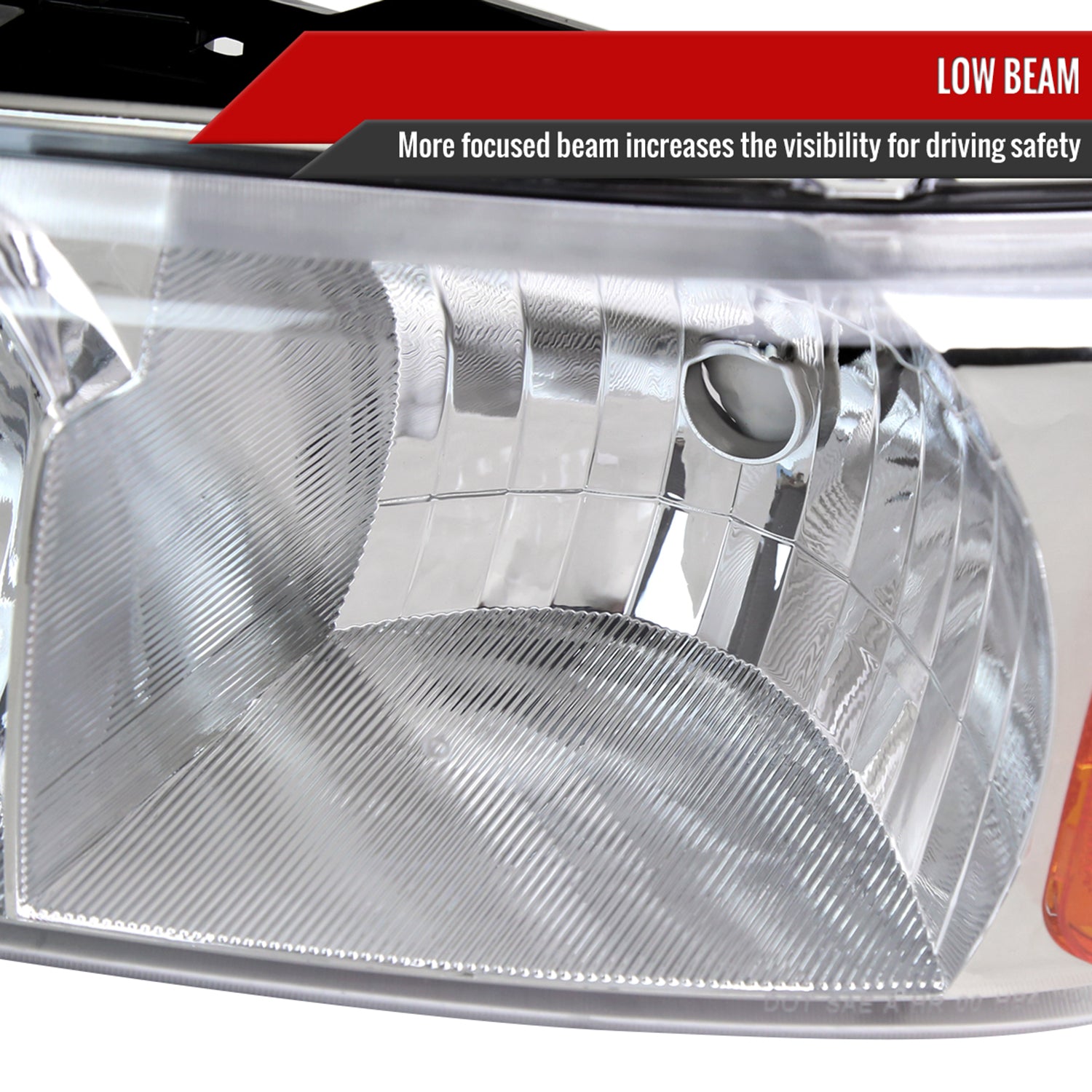 1999-2006 GMC Sierra 1500/2500/3500 Yukon/ XL Headlights&Bumper Lights Chrome
