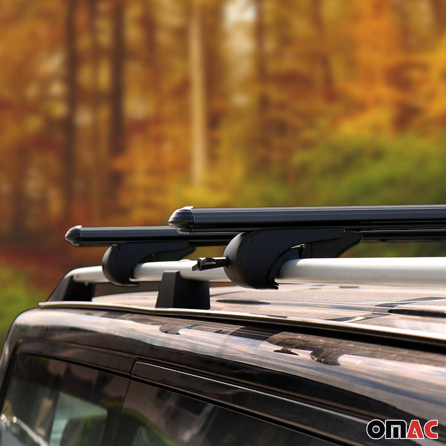 2021-2026 Toyota Sienna Roof Rack Cross Bars Black