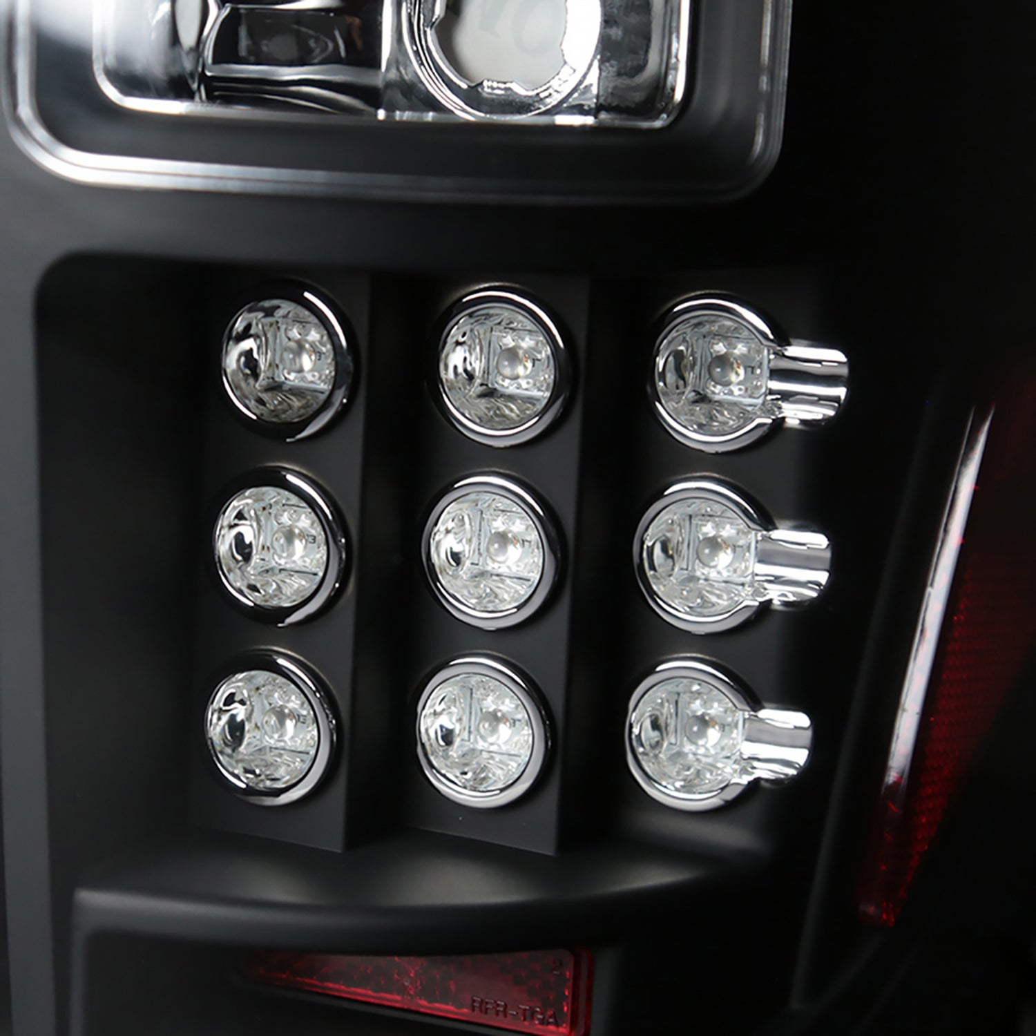 2009-2014 Ford F-150 LED Tail Lights Matte Black Housing/Clear Lens
