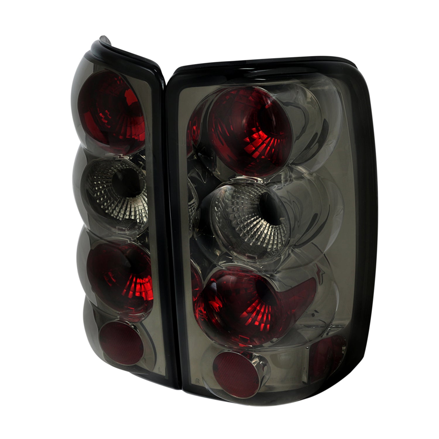 2000-2006 Chevy Suburban/Tahoe GMC Yukon/Yukon XL Tail Lights Chrome/Smoke