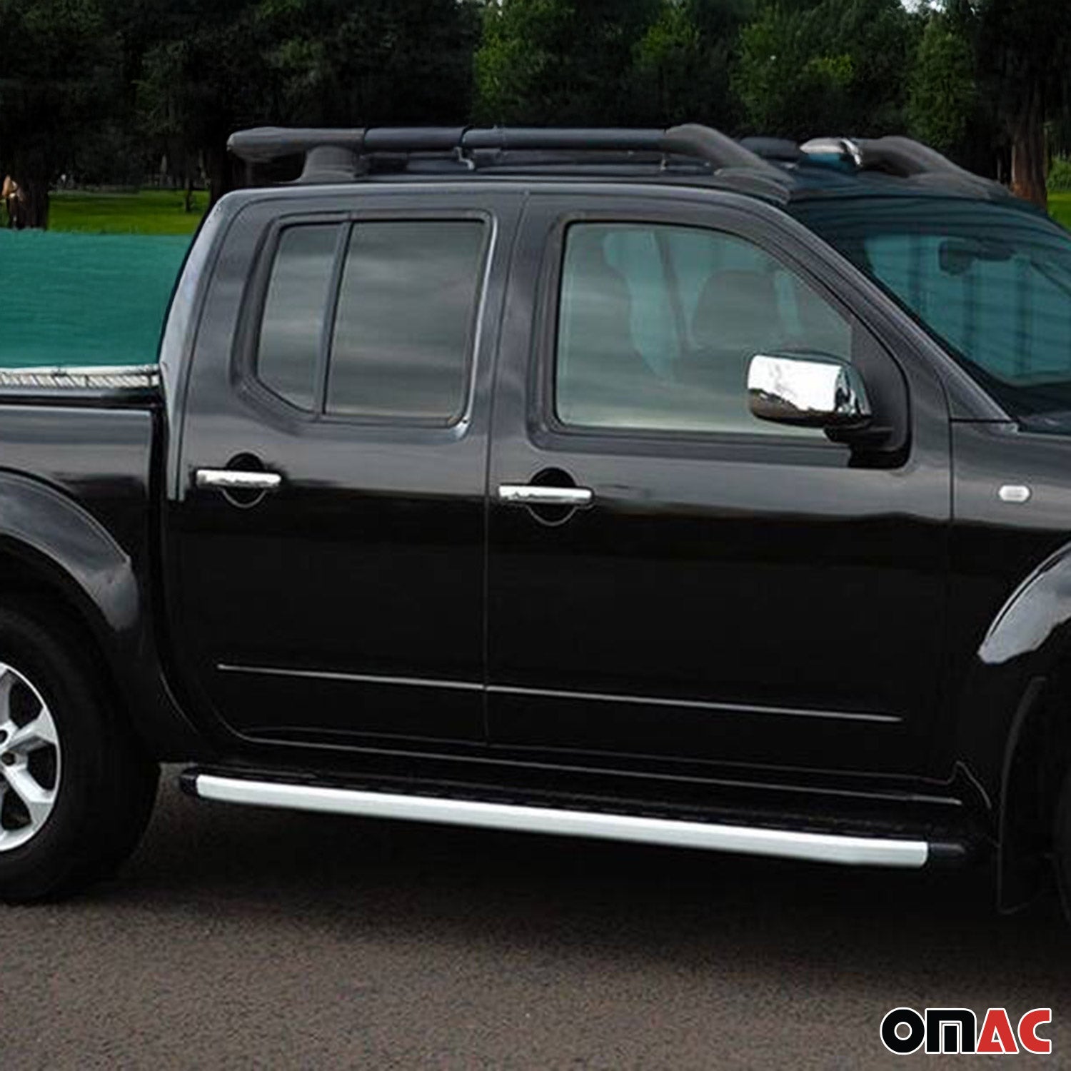 2005-2021 Nissan Frontier Car Door Handle Cover Protector Stainless Steel 4 Pcs