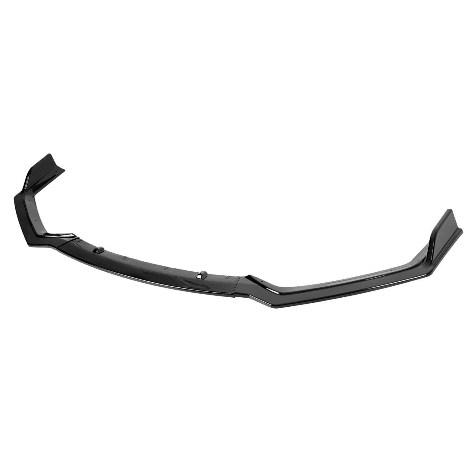 2018-2020 Infiniti Q50 Sport Glossy Black Polypropyelen 3PC Bumper Lip Set
