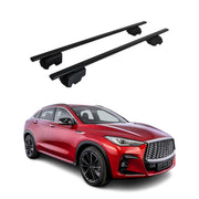 2022-2025 Infiniti QX55 Roof Rack Cross Bars Black