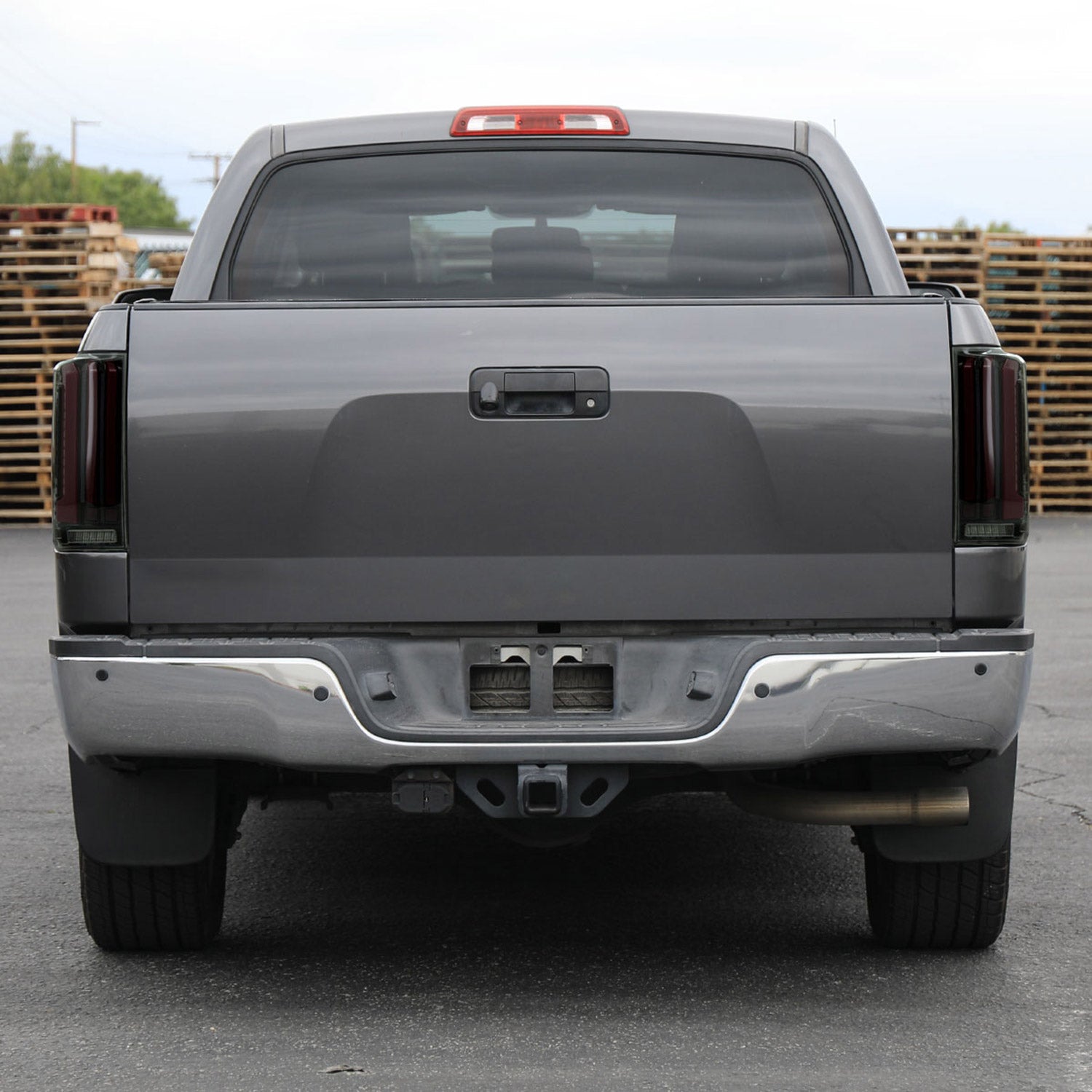 2007-2013 Toyota Tundra Sequential Red LED Bar Tail Lights Glossy Black/Smoke
